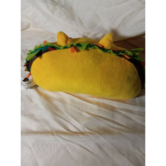 NWOT Exploding Kittens Taco Cat Plushie 8x4" 2018 Soft Stuffed Animal Cute - Picture 3 of 4